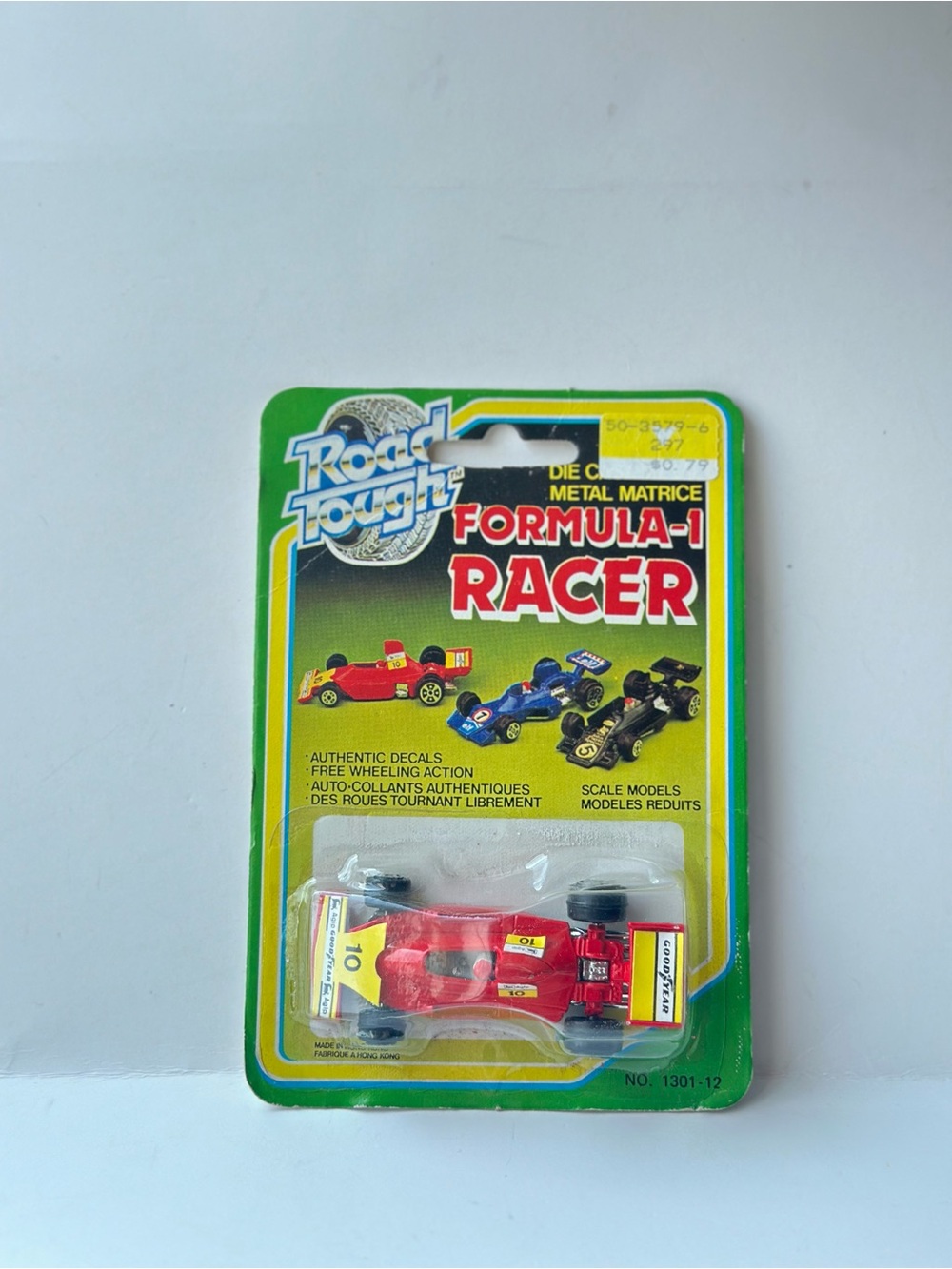 Yatming Road Tough Ferrari 512 F1 Racer Formula One Race Car Agip Carded Rare